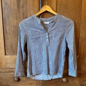 Carve Designs Moores Gauze Long Sleeve Shirt